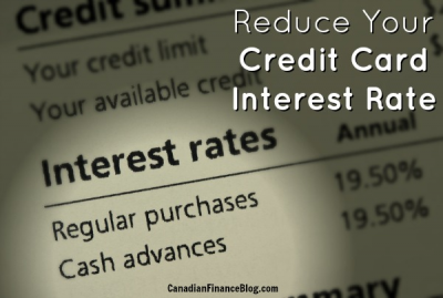 Reduce Your Credit Card Interest Rate