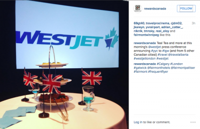 September 15 Update: WestJet officially announces LGW services, the new Porter VIPorter is launched, AIR MILES Budget Bonus