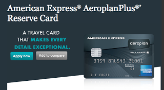 American Express AeroplanPlus Platinum & Reserve Card sign up bonuses increased by 10,000 miles