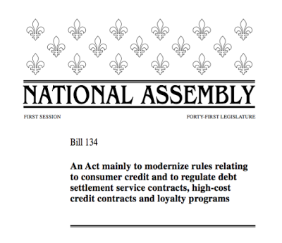 Great news! Quebec drops the mile/point value retention from proposed bill