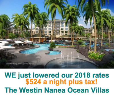 Save up to 50% for stays at the new Westin Nanea Ocean Villas Maui!