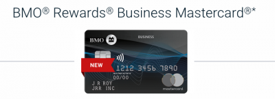 BMO Rewards® Business Mastercard® - First Year Free, 35,000 bonus points and $100 Travel Credit (up to $470 value)
