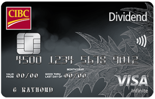 New Welcome Offer for the enhanced CIBC Dividend® Visa Infinite* Card - 10% cash back on all purchases up to $2,000 and a first year annual fee rebate