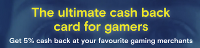 Here's a new one - KOHO targeting gamers with 5% cash back