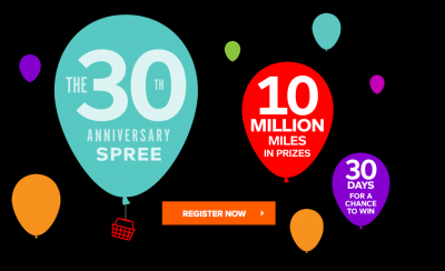 Nov 24 Update: Aeroplan launches another 30th Anniversary contest, IHG PointBreaks, Air Miles rebate on Best Western redemptions