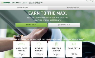 National Car Rental Rent Rent Reward Returns - Earn a free rental after two qualifying rentals