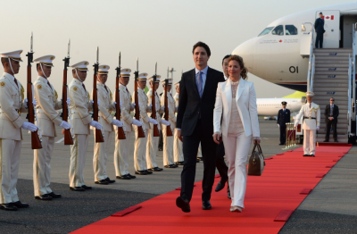 Trudeau arrives in Tokyo ahead of G7 summit in Japan