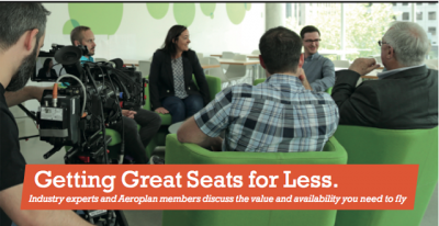 Aeroplan Roundtable Discussion - Advertorial piece in the Globe & Mail and Toronto Star