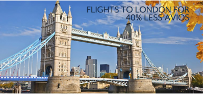 British Airways Executive Club Award Sale - Save 40% on award tickets between Canada and London!