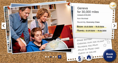 Miles & More Award Ticket Sale - Save 50% on Economy Class award tickets to Europe from Montreal and Toronto