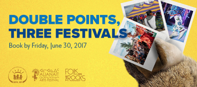 June 26 Update: Podcast Episode 32 is available for download, 2x Aurora Rewards points for Northern Festival Flights + Priority Pass sale