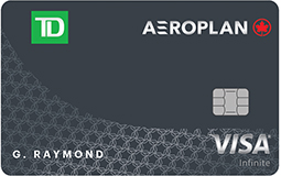 TD® Aeroplan® Visa Infinite* Card welcome offer increased again! 25,000 Bonus Aeroplan Points, buddy pass and no annual fee in the 1st year!